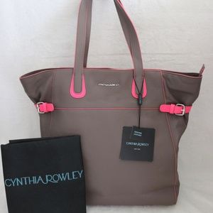 Cynthia Rowley X large Shoulder Tote handbag NEW